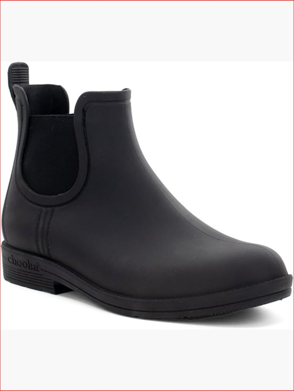 Waterproof Chelsea Rain Boots with Memory Foam Insole